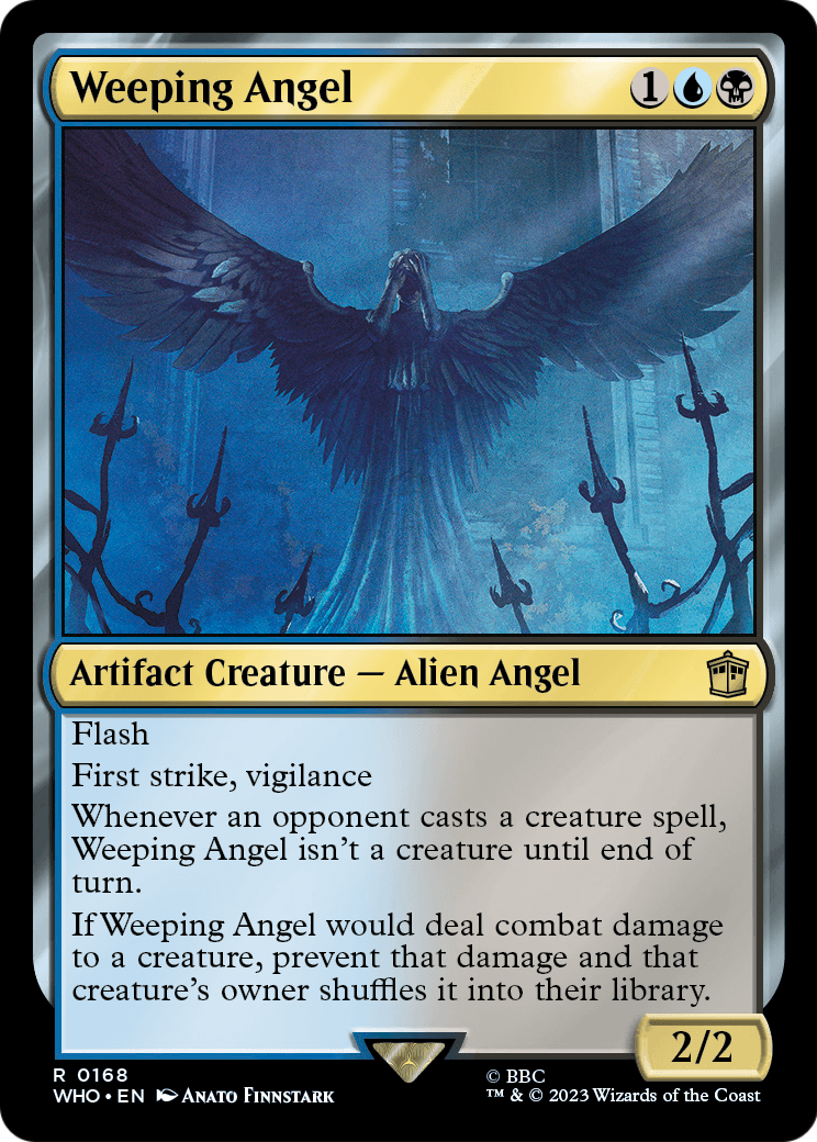 Weeping Angel [Doctor Who] Foil