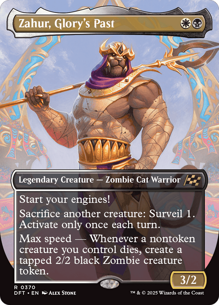 Zahur, Glory's Past |  Foil (370) [Aetherdrift]