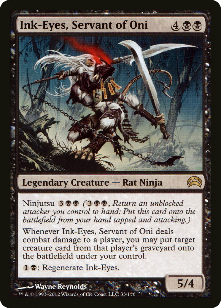 Ink-Eyes, Servant of Oni [Planechase 2012] Foil