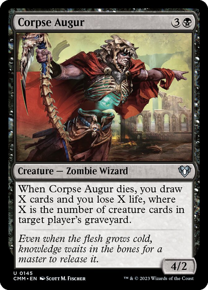 Corpse Augur 145/451 (Commander Masters) 