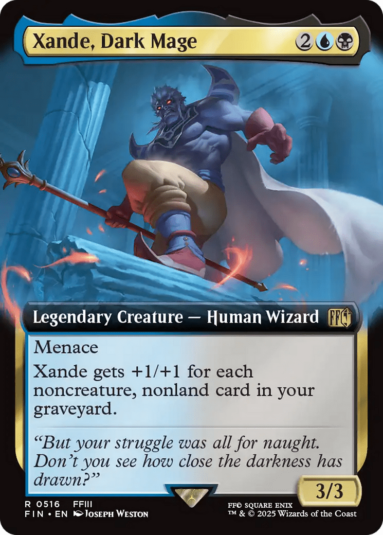 Xande, Dark Mage (Extended Art) (516) [FINAL FANTASY]  Foil