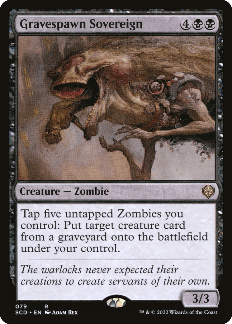 Gravespawn Sovereign [Starter Commander Decks]