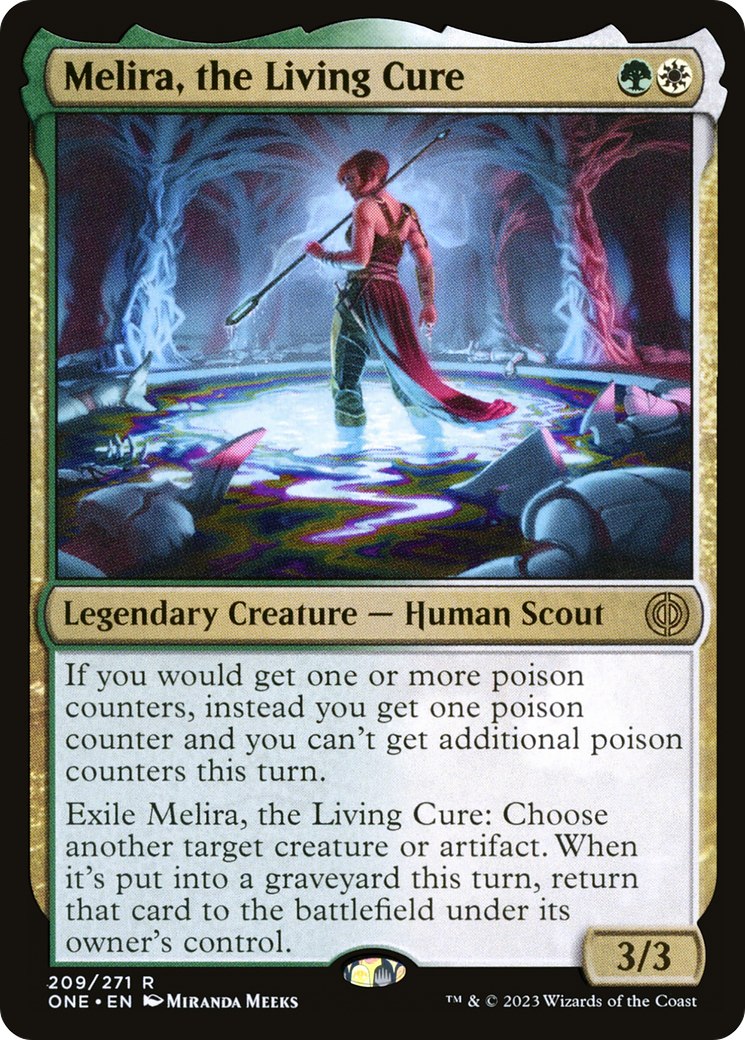 Melira, the Living Cure [Phyrexia: All Will Be One] Foil