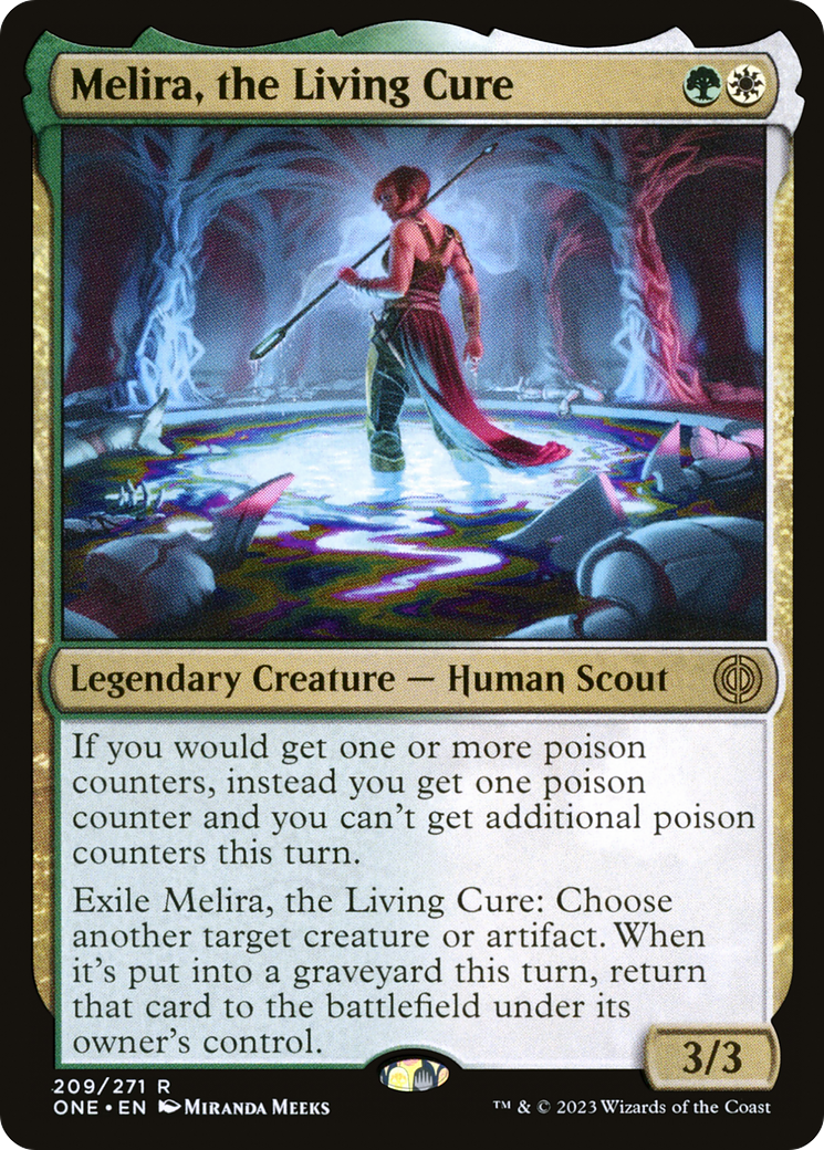 Melira, the Living Cure [Phyrexia: All Will Be One] Foil