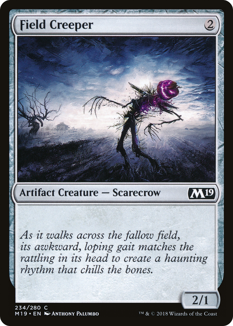 Field Creeper [Core Set 2019] Foil