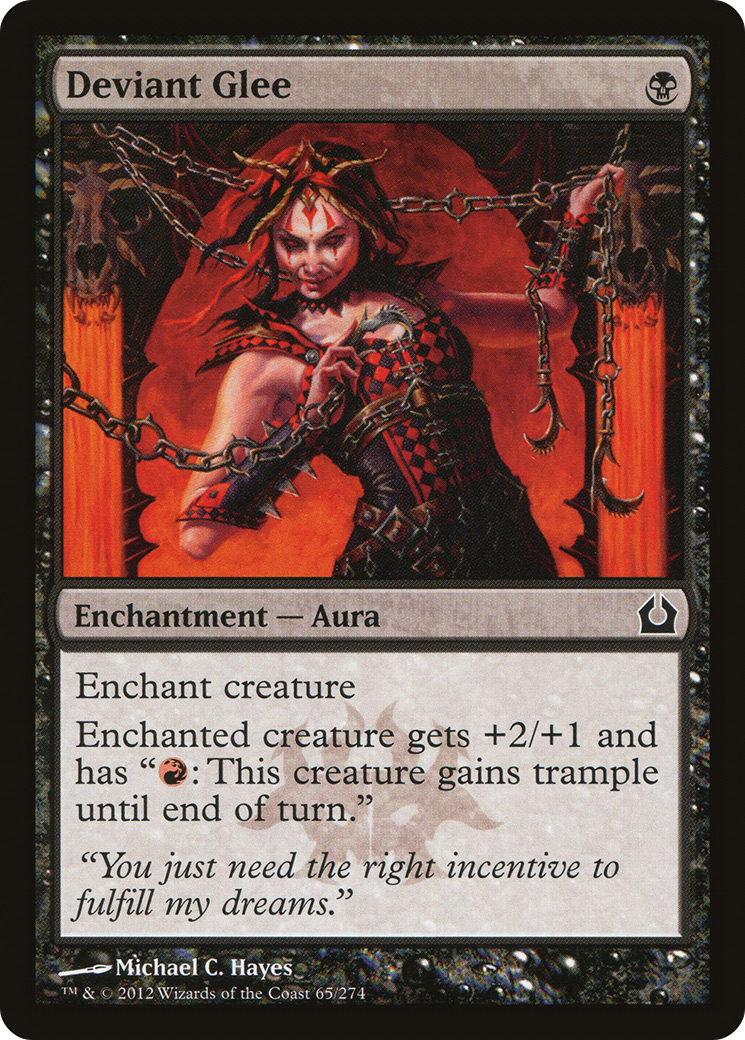 Deviant Glee [Return to Ravnica] Foil