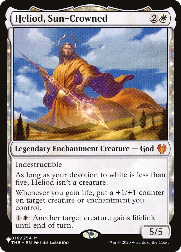 Heliod, Sun-Crowned |  (018/254) [The List Reprints]