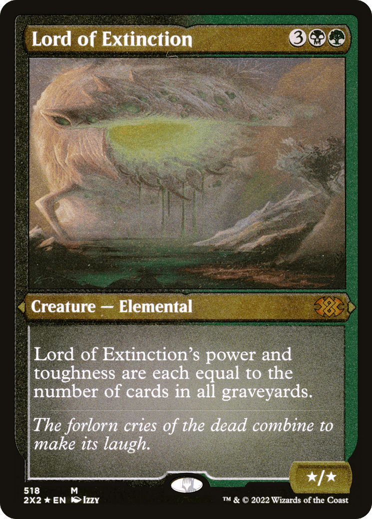 Lord of Extinction (Foil Etched) |  Foil (518) [Double Masters 2022]