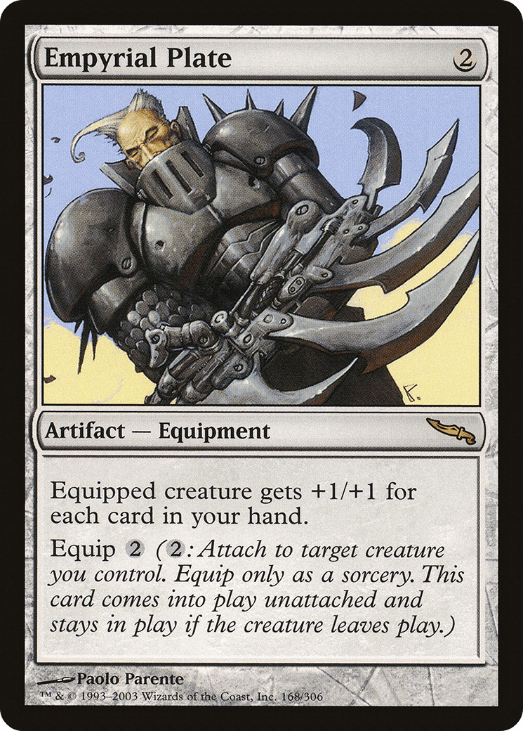 Empyrial Plate [Mirrodin] Foil