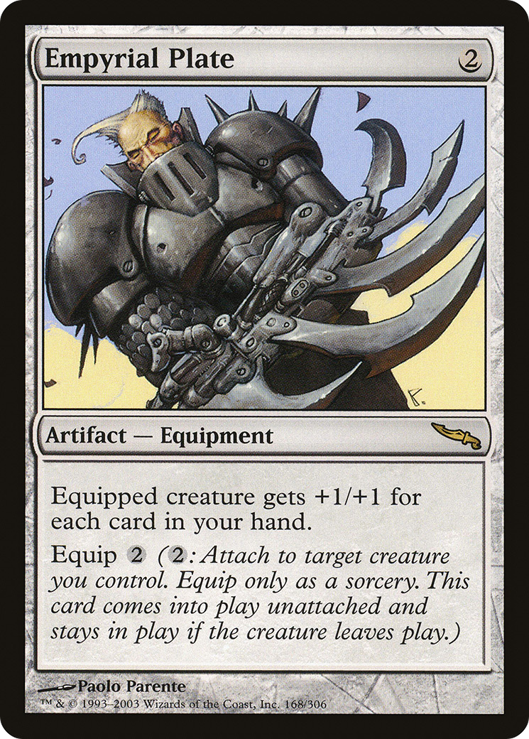 Empyrial Plate [Mirrodin] Foil