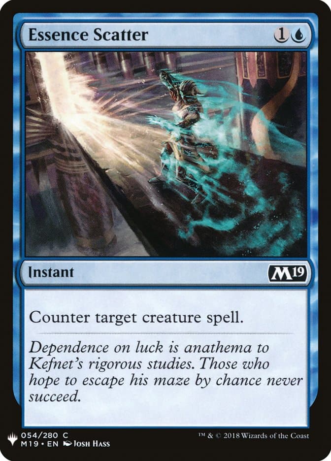 Essence Scatter |  (M19-54) [The List]