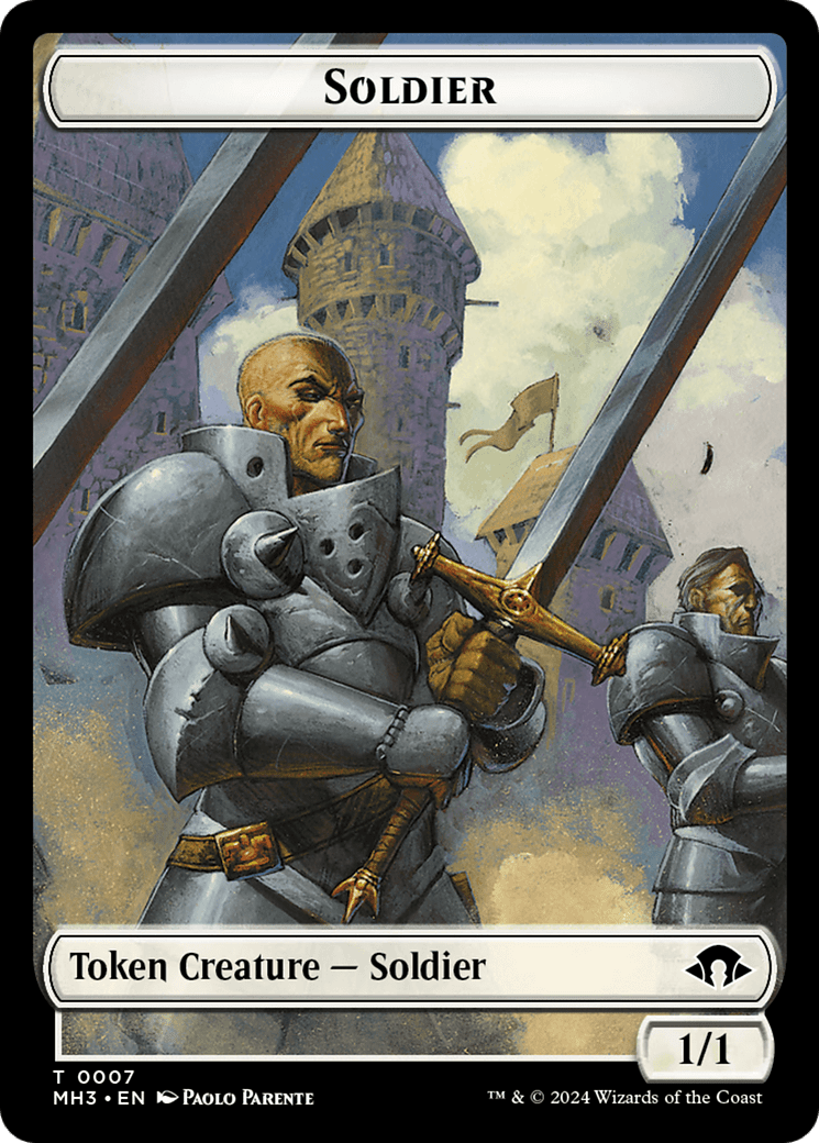 Soldier (TMH3-007) - Modern Horizons 3 Tokens Foil