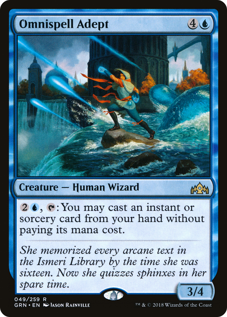 Omnispell Adept [Guilds of Ravnica] Foil