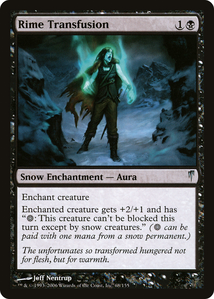 Rime Transfusion [Coldsnap] Foil