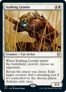 Stalking Leonin 105/81 (Commander 2021) 