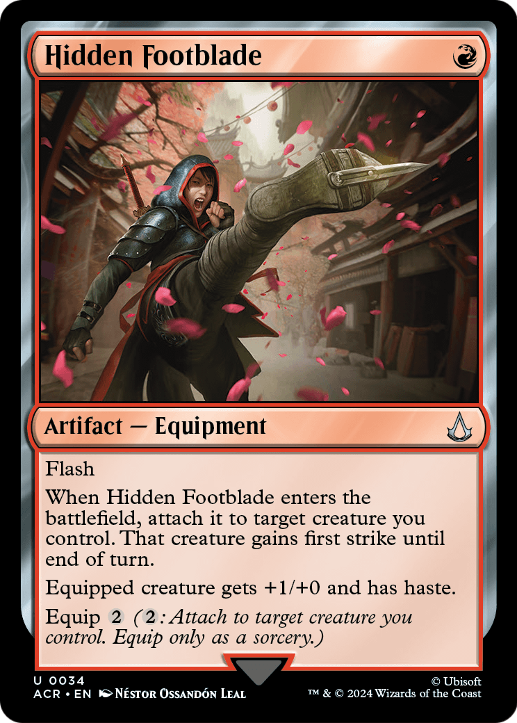 Hidden Footblade [Assassin's Creed] Foil