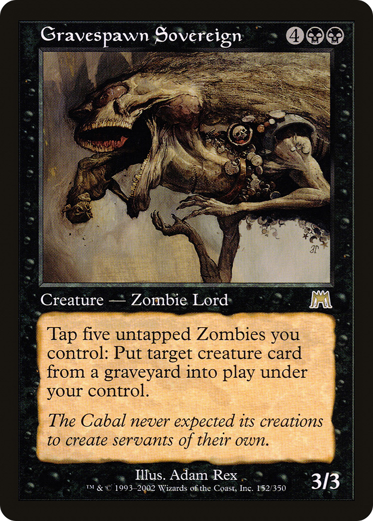 Gravespawn Sovereign [Onslaught] Foil
