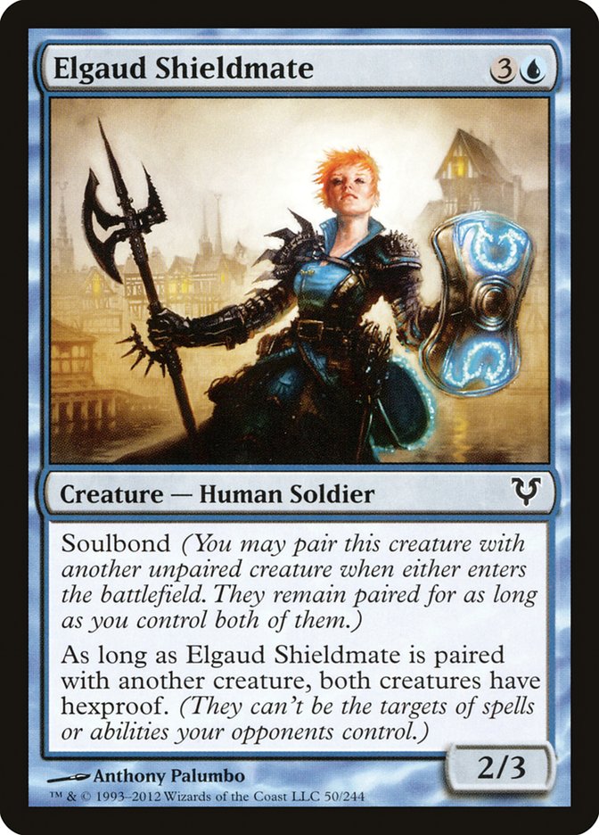 Elgaud Shieldmate 50/244 (Avacyn Restored) 