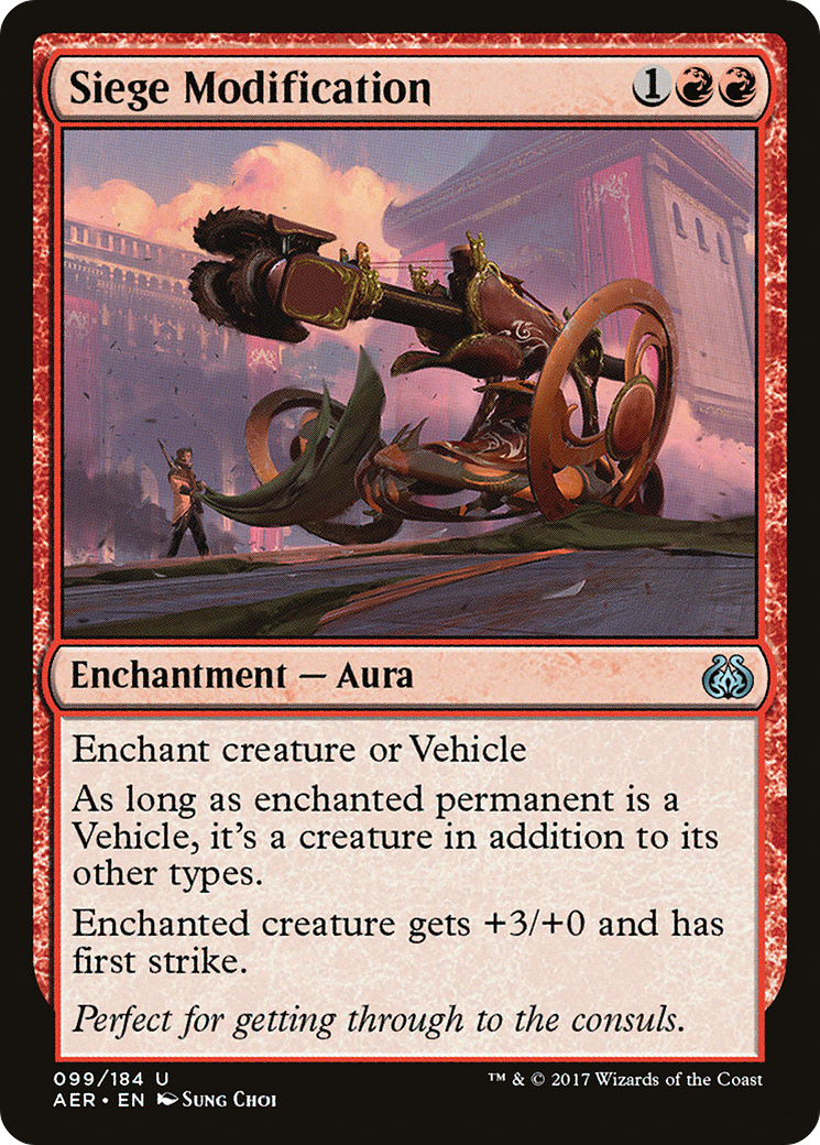 Siege Modification [Aether Revolt] Foil