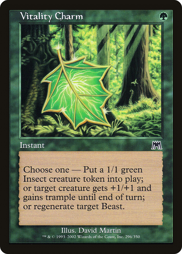 Vitality Charm [Onslaught] Foil