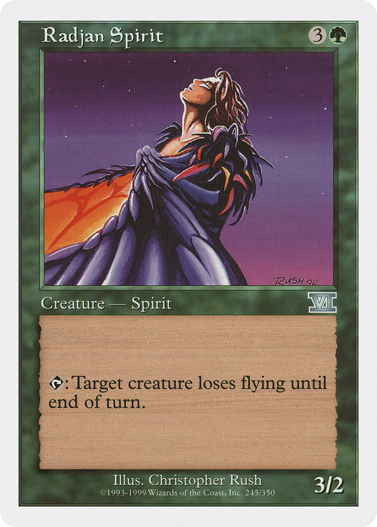 Radjan Spirit [Classic Sixth Edition]