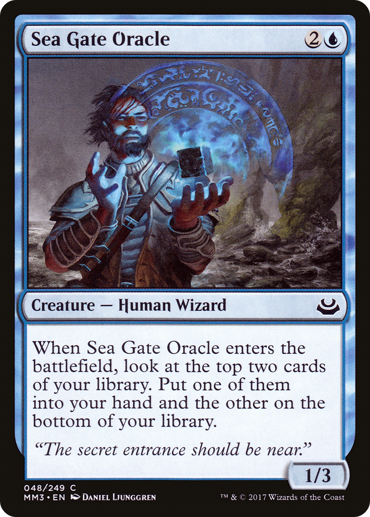 Sea Gate Oracle [Modern Masters 2017] Foil