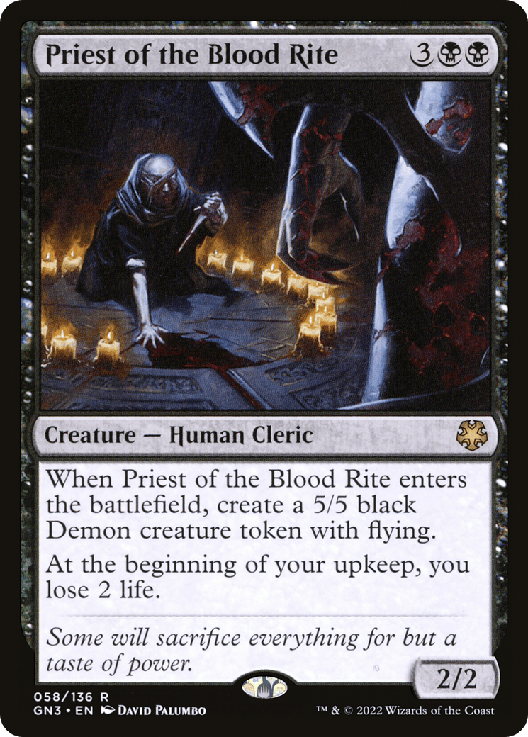 Priest of the Blood Rite [Game Night: Free-for-All]