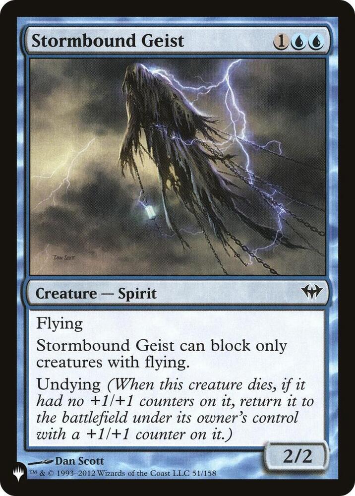 Stormbound Geist DKA-51/5075 (The List Reprints) 