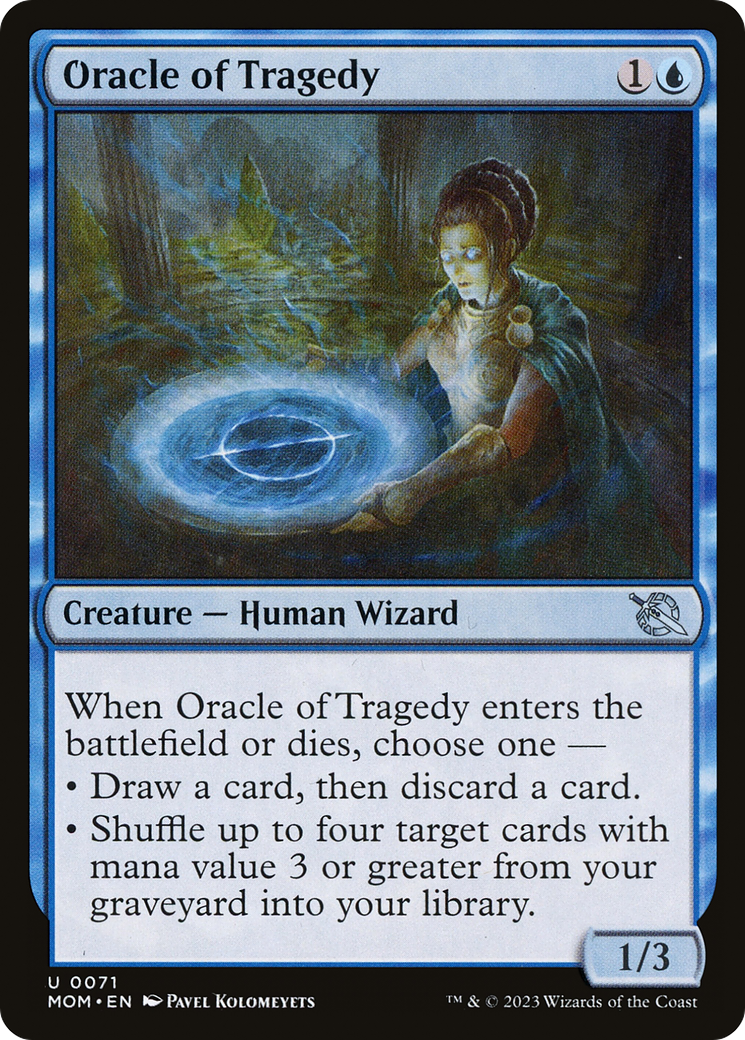 Oracle of Tragedy [March of the Machine] Foil