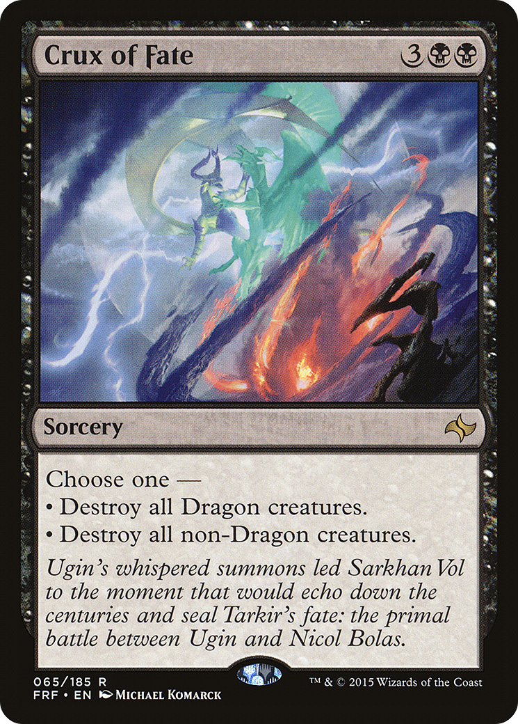 Crux of Fate (065) [Fate Reforged]  Foil