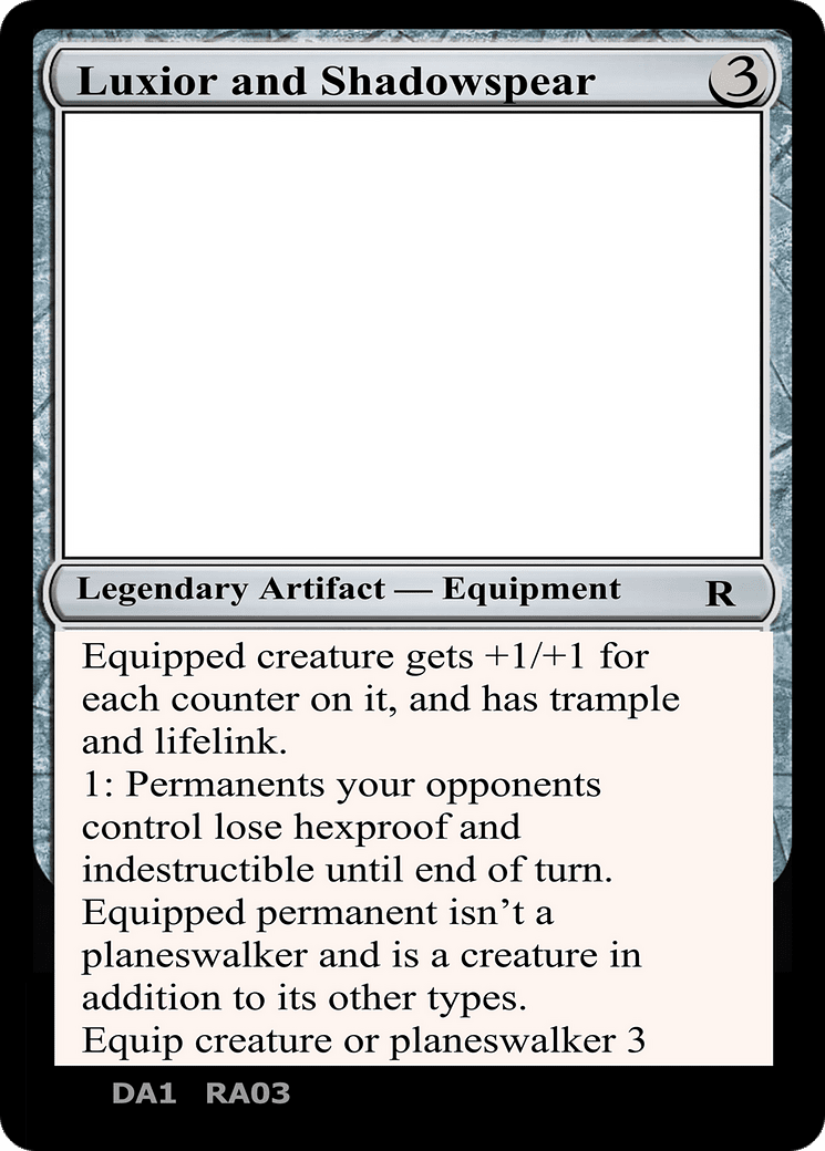 Luxior and Shadowspear [Unknown Event]