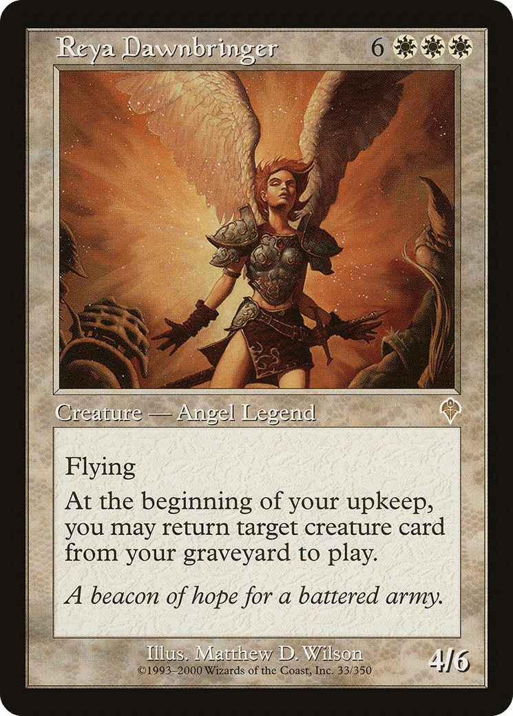 Reya Dawnbringer [Invasion] Foil