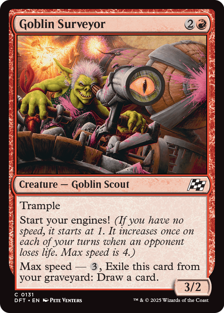 Goblin Surveyor |  Foil (131) [Aetherdrift]