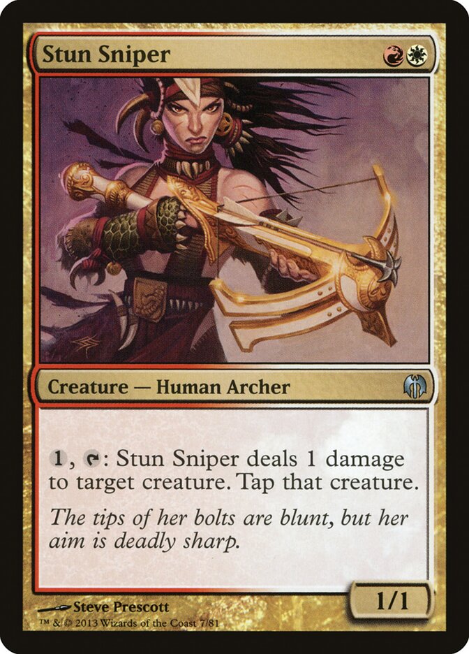 Stun Sniper 7/81 (Duel Decks: Heroes vs. Monsters) 