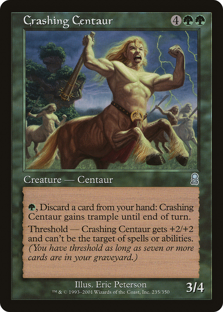 Crashing Centaur [Odyssey] Foil