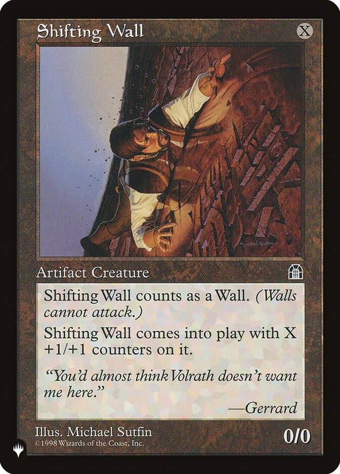 Shifting Wall |  (STH-140) [The List]