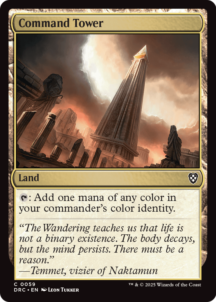 Command Tower (-059) [Commander: Aetherdrift]