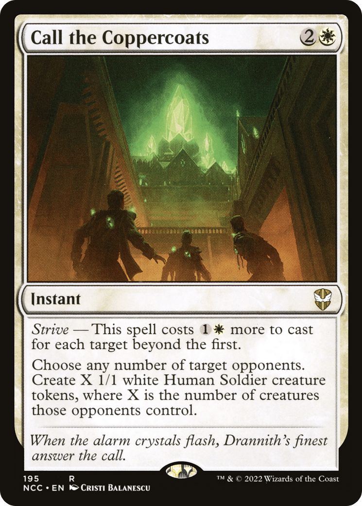 Call the Coppercoats [Streets of New Capenna Commander]