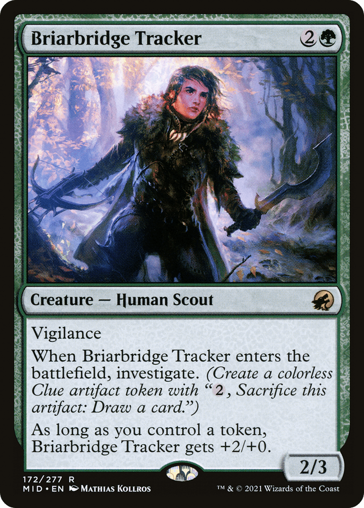 Briarbridge Tracker [Innistrad: Midnight Hunt] Foil