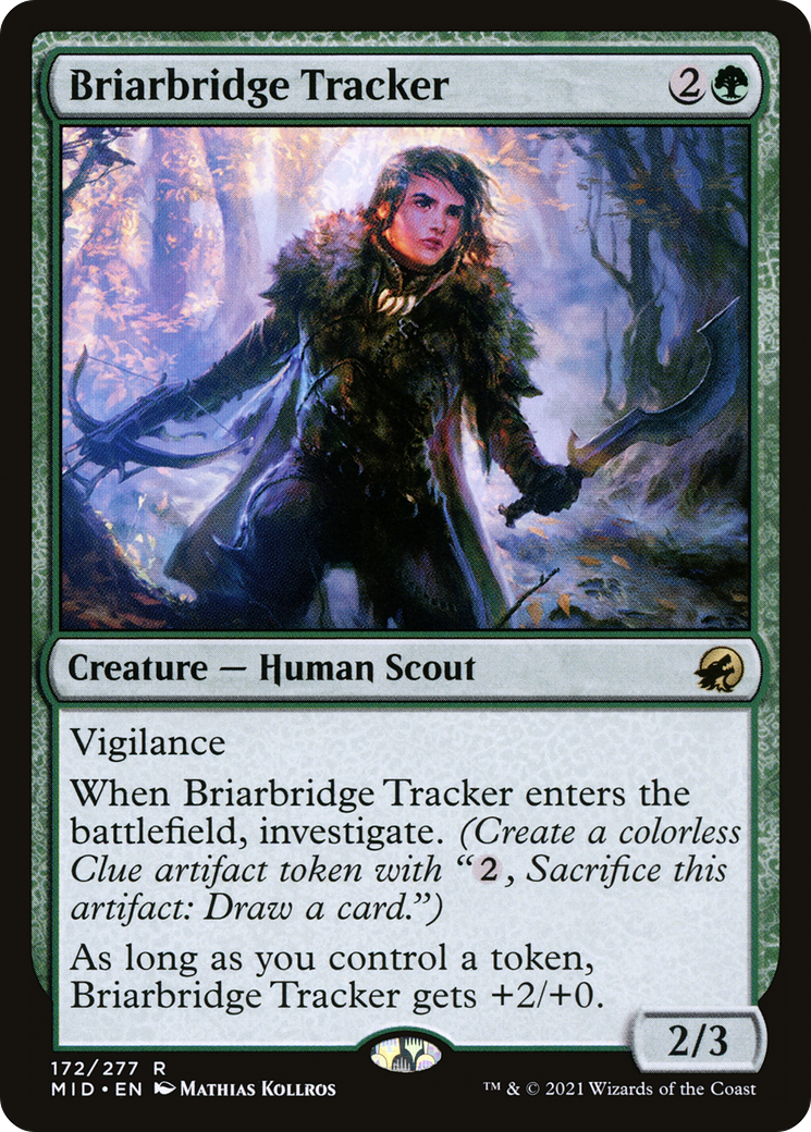 Briarbridge Tracker [Innistrad: Midnight Hunt] Foil