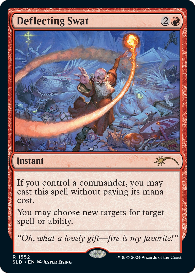 Deflecting Swat (1552) [Secret Lair Drop]  Foil