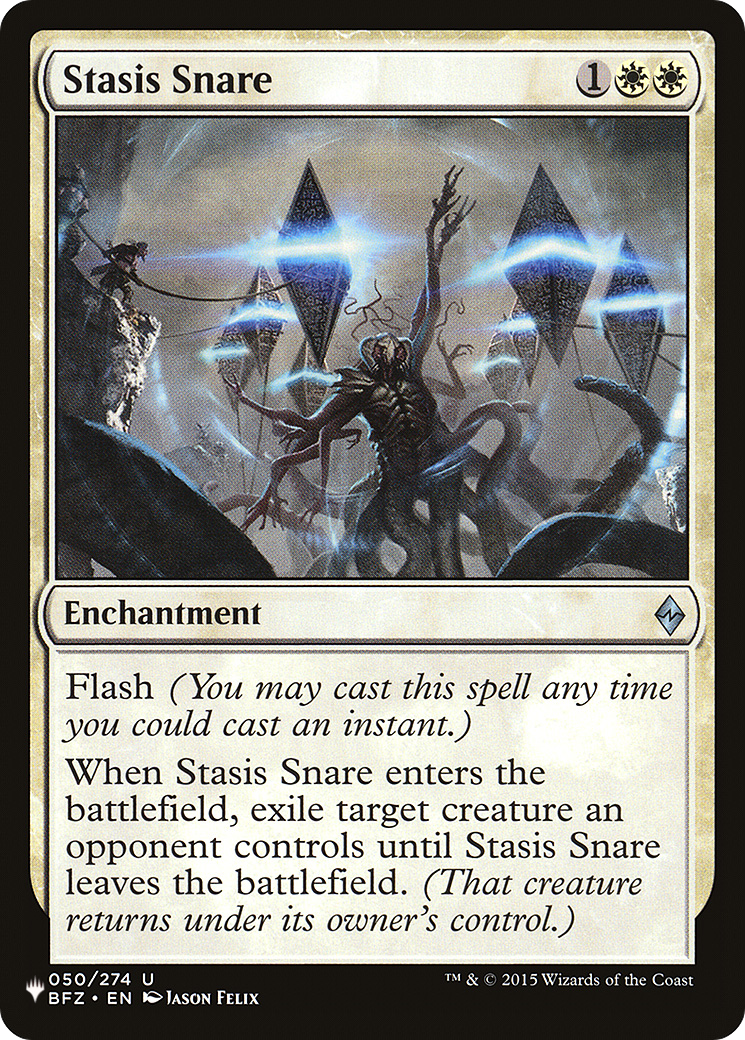 Stasis Snare |  (BFZ-50) [The List]