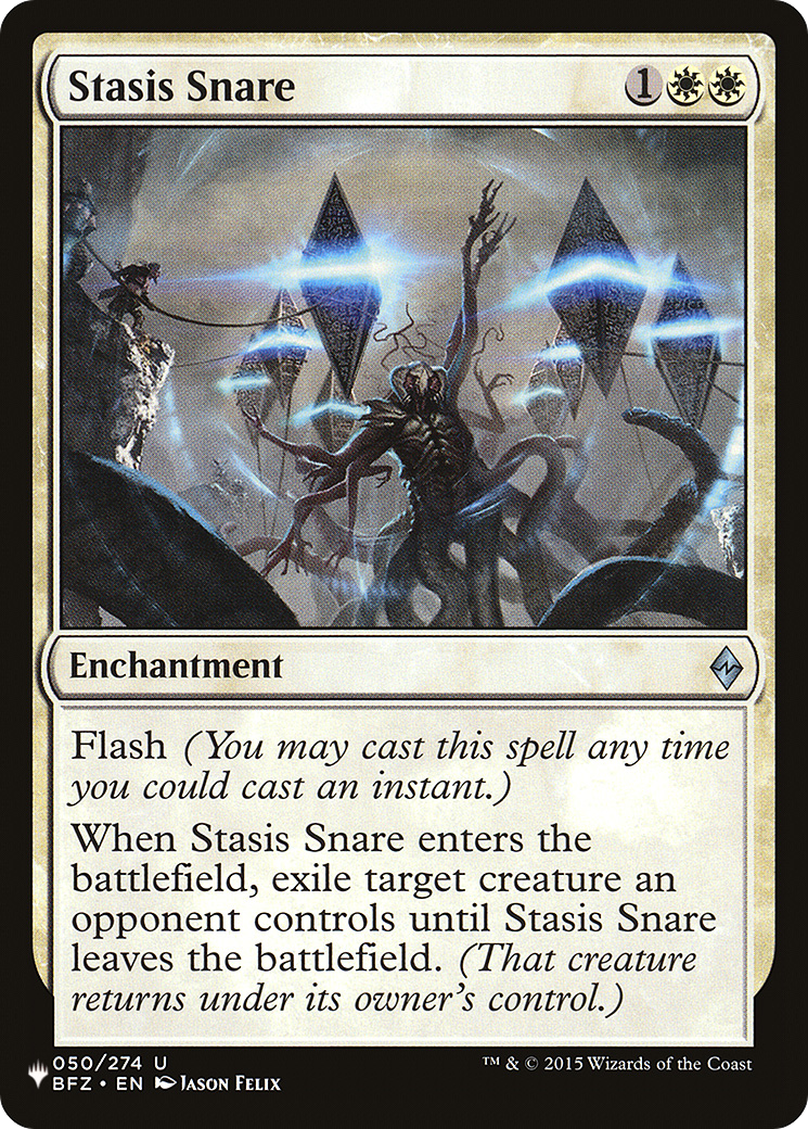 Stasis Snare |  (BFZ-50) [The List]