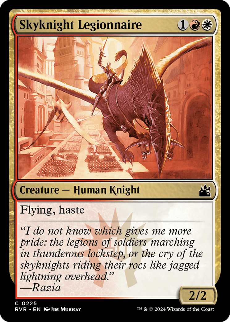 Skyknight Legionnaire [Ravnica Remastered] Foil