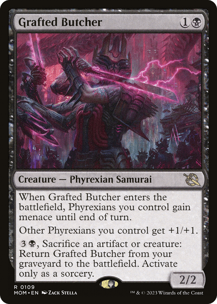 Grafted Butcher [March of the Machine] Foil