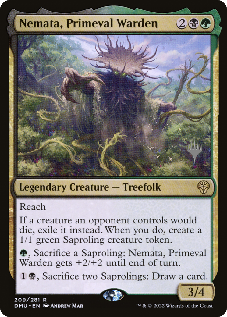 Nemata, Primeval Warden (Promo Pack) [Dominaria United Promos] Foil