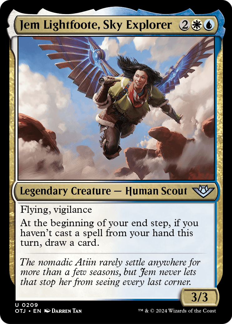 Jem Lightfoote, Sky Explorer [Outlaws of Thunder Junction] Foil
