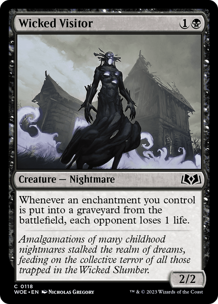 Wicked Visitor [Wilds of Eldraine] Foil