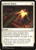Gideon's Defeat 13/199 (Hour of Devastation) 