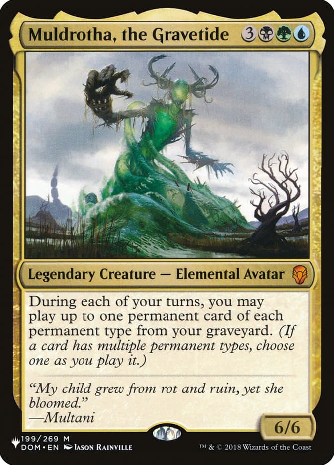 Muldrotha, the Gravetide |  (DOM-199) [The List]